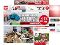 Bild zum Artikel: Hunderte Österreicher helfen deutschen Nachbarn