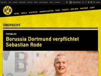 Bild zum Artikel: Borussia Dortmund verpflichtet Sebastian Rode