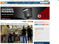 Bild zum Artikel: Dumm gelaufen - 
Räuber überfallen McDonald's voller Elitesoldaten