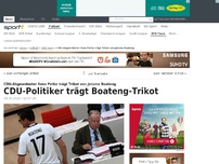 Bild zum Artikel: CDU-Abgeordneter trägt Boateng-Trikot