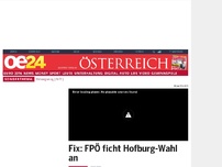 Bild zum Artikel: Fix: FPÖ ficht Hofburg-Wahl an