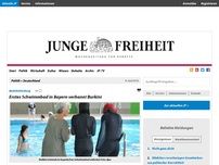 Bild zum Artikel: Erstes Schwimmbad in Bayern verbannt Burkini