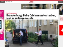 Bild zum Artikel: Baby (2 Monate) in Brandenburg tot aufgefunden