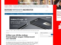 Bild zum Artikel: Völker aus Afrika ziehen Deutschland wegen Völkermord vor Gericht