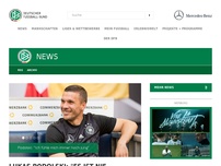 Bild zum Artikel: Lukas Podolski: 'Es ist nie selbstverständlich, dabei zu sein'