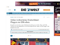 Bild zum Artikel: 'Party-Patriotismus': Grüne wollen keine Deutschland-Flaggen zur EM sehen