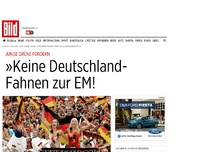 Bild zum Artikel: Junge Grüne fordern - »Keine Deutschland- Fahnen zur EM!