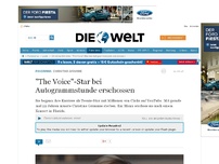 Bild zum Artikel: Christina Grimmie: 'The Voice'-Star bei Autogrammstunde erschossen