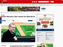 Bild zum Artikel: Erdogan - Türkei diskutiert über seinen Uni-Abschluss