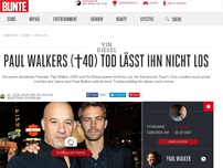 Bild zum Artikel: Paul Walkers (†40) Tod lässt ihn nicht los