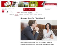 Bild zum Artikel: Grenzen dicht für Flüchtlinge!?