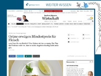 Bild zum Artikel: Grüne erwägen Mindestpreis für Fleisch