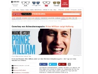 Bild zum Artikel: Coverboy von Schwulenmagazin: Prinz William zeigt Haltung