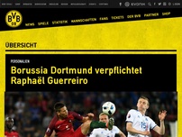 Bild zum Artikel: Borussia Dortmund verpflichtet Raphaël Guerreiro
