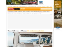 Bild zum Artikel: Chevrolet Express auf Reisen: Ein verdammt cooler Van