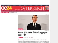 Bild zum Artikel: Kern: Nächste Attacke gegen die FPÖ
