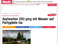 Bild zum Artikel: Messerstecher auf der Donauinsel: Asylwerber (35) ging mit Messer auf Partygäste los