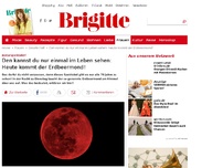 Bild zum Artikel: Den kannst du nur einmal im Leben sehen: Heute kommt der Erdbeermond!