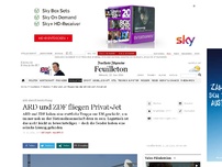 Bild zum Artikel: ARD und ZDF fliegen bei der EM mit dem Privat-Jet