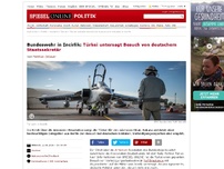 Bild zum Artikel: Bundeswehr in Incirlik: Türkei untersagt Besuch von deutschem Staatssekretär