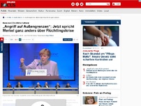 Bild zum Artikel: Rede bei CDU-Wirtschaftsrat - „Angriff auf Außengrenzen“: Plötzlich spricht Merkel ganz anders über Flüchtlingskrise