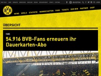 Bild zum Artikel: 54.916 BVB-Fans erneuern ihr Dauerkarten-Abo