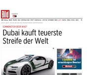 Bild zum Artikel: Ein BuLLEgatti! - Dubai kauft teuerste Streife der Welt