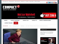 Bild zum Artikel: Kein Witz! Wendehals-Merkel spricht von Grenzschließung!