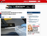 Bild zum Artikel: Funktionstüchtiger Sprengkörper - Polizei nimmt Linksautonomen mit Bombe in Kölner Innenstadt fest