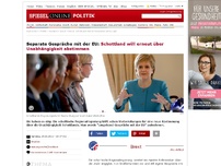 Bild zum Artikel: Separate Gespräche mit der EU: Schottland will erneut über Unabhängigkeit abstimmen