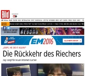 Bild zum Artikel: Die Rückkehr des Riechers - Jogi sorgt für neuen Internet-Lacher