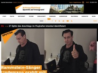Bild zum Artikel: Rammstein-Sänger Lindemann prahlt mit Putin-iPhone