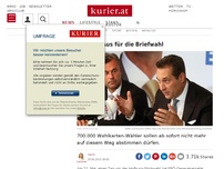 Bild zum Artikel: FPÖ will Aus für die Briefwahl