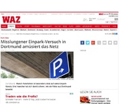 Bild zum Artikel: Misslungener Einpark-Versuch in Dortmund amüsiert das Netz