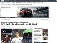 Bild zum Artikel: Offiziell: Ibrahimovic wechselt zu United