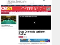 Bild zum Artikel: Erste Gemeinde verbietet Burkini