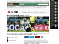 Bild zum Artikel: Sieg im Elfmeterschießen: Deutschland schlägt Italien und steht im Halbfinale