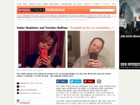 Bild zum Artikel: Vater-Reaktion auf Tochter-Selfies: 'Anstatt es ihr zu verbieten...'