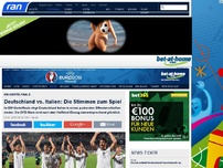 Bild zum Artikel: EM-HALBFINALE! So reagieren die DFB-Stars