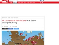 Bild zum Artikel: Ihr Ziel: Herrschaft über die Dörfer: Nazi-Siedler umzingeln Hamburg