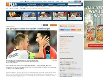 Bild zum Artikel: EM-Viertelfinale - 
Die ganz große Geste von Bastian Schweinsteiger