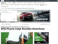 Bild zum Artikel: DFB-Physio trägt Ronaldo-Unterhose