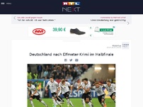 Bild zum Artikel: Deutschland nach Elfmeter-Krimi im Halbfinale