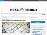 Bild zum Artikel: „Sächsische Zeitung“ nennt künftig Herkunft von Tätern