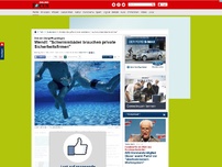 Bild zum Artikel: Zahl der Übergriffe gestiegen - Wendt: 'Schwimmbäder brauchen private Sicherheitsfirmen'