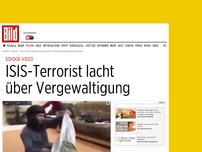 Bild zum Artikel: SCHOCK-VIDEO - ISIS-Terrorist lacht über Vergewaltigung