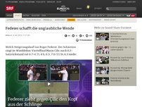 Bild zum Artikel: Federer schafft die unglaubliche Wende