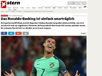 Bild zum Artikel: EM-Finalist Portugal: Das Ronaldo-Bashing ist einfach unerträglich