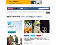 Bild zum Artikel: 11,3 Milliarden Euro: Danone kauft Sojamilch-Hersteller