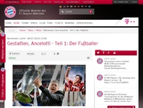 Bild zum Artikel: Benvenuto, Carlo!:Gestatten, Ancelotti - Teil 1: Der Fußballer